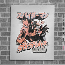 Load image into Gallery viewer, Shirts Posters / 4&quot;x6&quot; / White Japanese Man Spider
