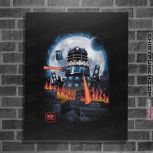 Load image into Gallery viewer, Shirts Posters / 4&quot;x6&quot; / Black Kaiju Dalek
