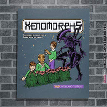 Load image into Gallery viewer, Shirts Posters / 4&quot;x6&quot; / Indigo Blue Xenomorphs Book
