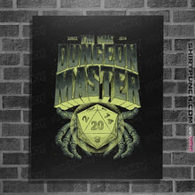 Load image into Gallery viewer, Daily_Deal_Shirts Posters / 4&quot;x6&quot; / Black I&#39;m The Dungeon Master
