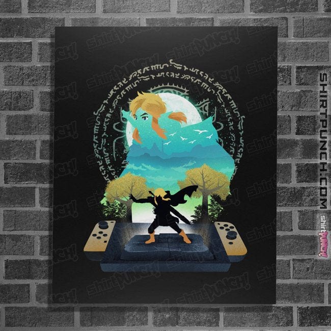 Daily_Deal_Shirts Posters / 4"x6" / Black Kingdom Tears