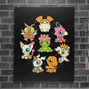 Daily_Deal_Shirts Posters / 4"x6" / Black Digicute