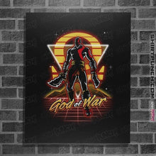 Load image into Gallery viewer, Shirts Posters / 4&quot;x6&quot; / Black Retro War God
