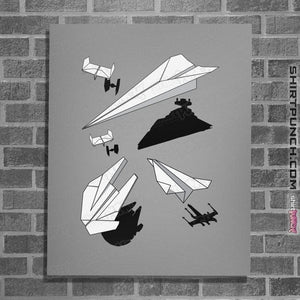 Daily_Deal_Shirts Posters / 4"x6" / Sports Grey Paper Wars
