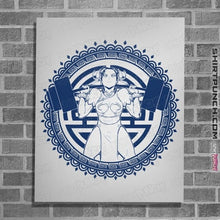 Load image into Gallery viewer, Shirts Posters / 4&quot;x6&quot; / White Chun Li Gym
