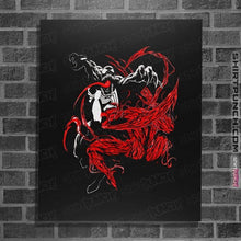 Load image into Gallery viewer, Secret_Shirts Posters / 4&quot;x6&quot; / Black Venom VS Carnage
