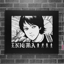 Load image into Gallery viewer, Shirts Posters / 4&quot;x6&quot; / Black Enigma
