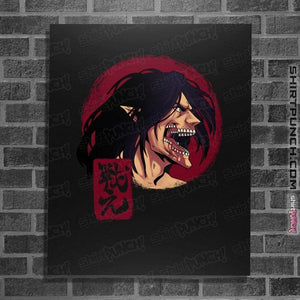 Secret_Shirts Posters / 4"x6" / Black The Fighter