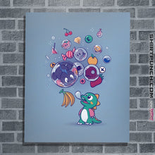 Load image into Gallery viewer, Secret_Shirts Posters / 4&quot;x6&quot; / Powder Blue Many Bubbles Sale
