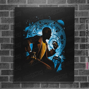 Daily_Deal_Shirts Posters / 4"x6" / Black The 15th Doctor