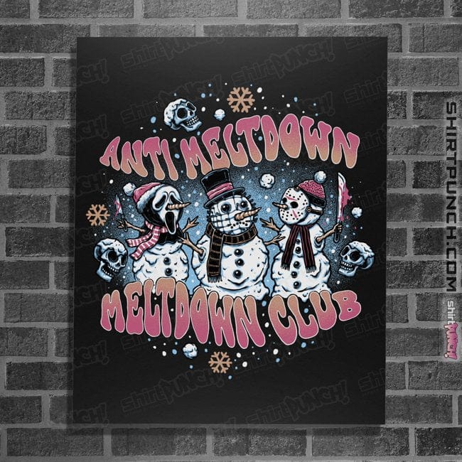 Daily_Deal_Shirts Posters / 4"x6" / Black Meltdown Club