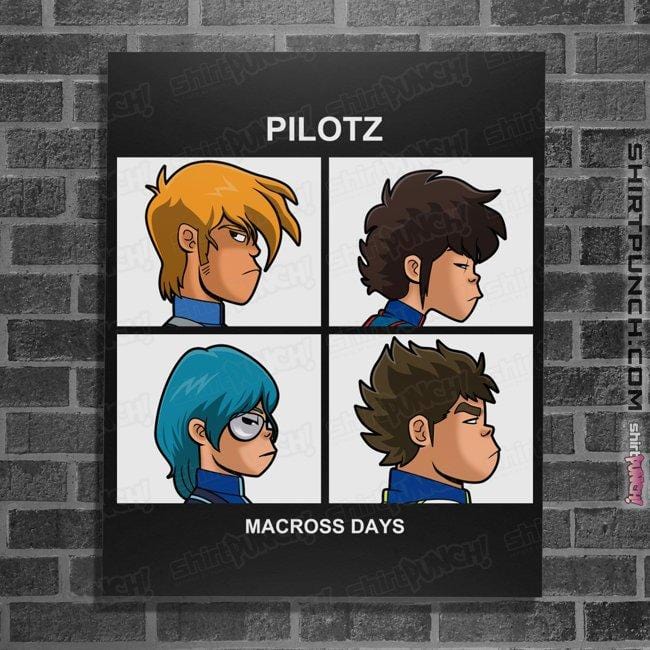 Secret_Shirts Posters / 4"x6" / Black Pilotz