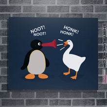 Load image into Gallery viewer, Shirts Posters / 4&quot;x6&quot; / Navy Hoot Honk
