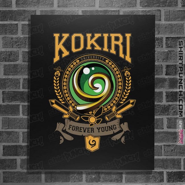 Secret_Shirts Posters / 4"x6" / Black Forever Young