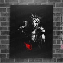 Load image into Gallery viewer, Shirts Posters / 4&quot;x6&quot; / Black Cloud Strife Ink
