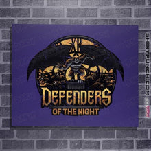 Load image into Gallery viewer, Shirts Posters / 4&quot;x6&quot; / Violet Defenders Of The Night
