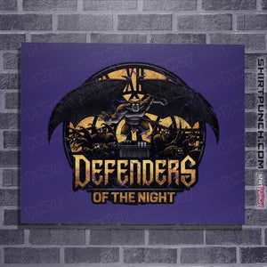 Shirts Posters / 4"x6" / Violet Defenders Of The Night