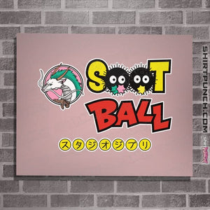 Shirts Posters / 4"x6" / Pink Ghibli Ball Z