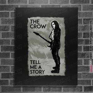 Shirts Posters / 4"x6" / Black Crows Don't Cry