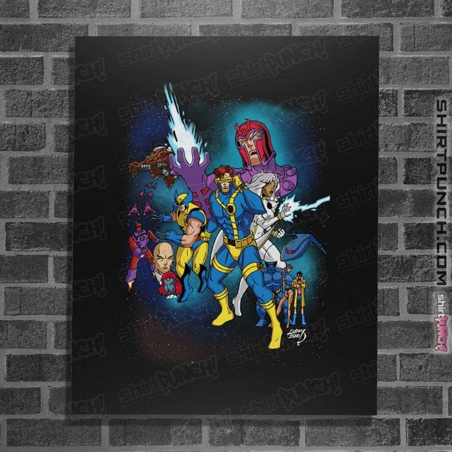 Secret_Shirts Posters / 4"x6" / Black Mutant Wars