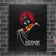 Load image into Gallery viewer, Daily_Deal_Shirts Posters / 4&quot;x6&quot; / Black Bertman
