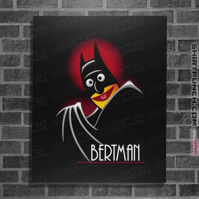 Daily_Deal_Shirts Posters / 4"x6" / Black Bertman