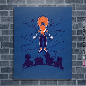 Daily_Deal_Shirts Posters / 4"x6" / Royal Blue Max Rescue
