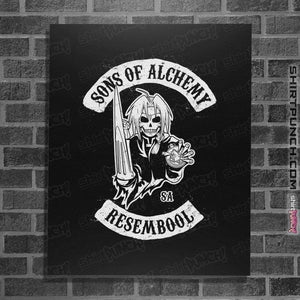 Shirts Posters / 4"x6" / Black Sons Of Alchemy