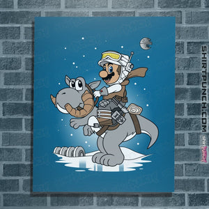 Secret_Shirts Posters / 4"x6" / Sapphire Mushroom Kingdom Strikes Back