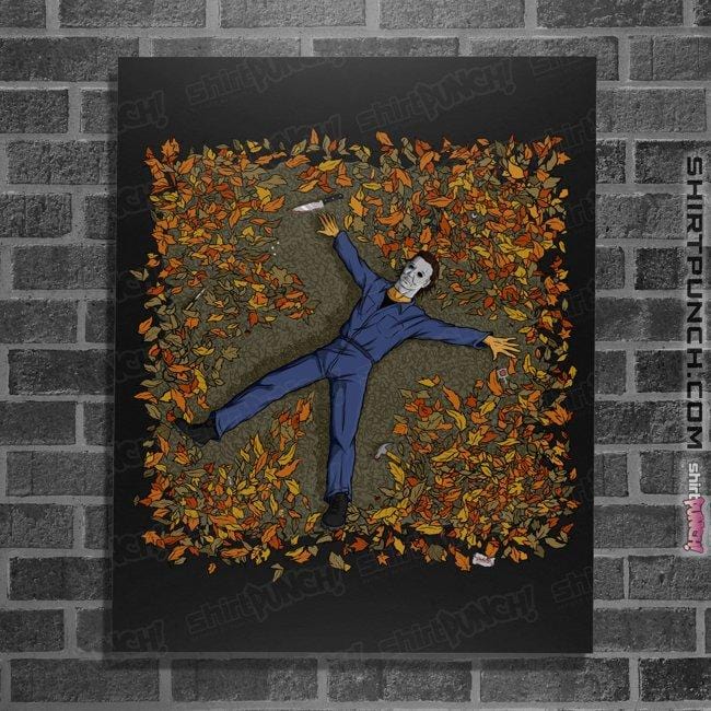 Secret_Shirts Posters / 4"x6" / Black Killer Angel
