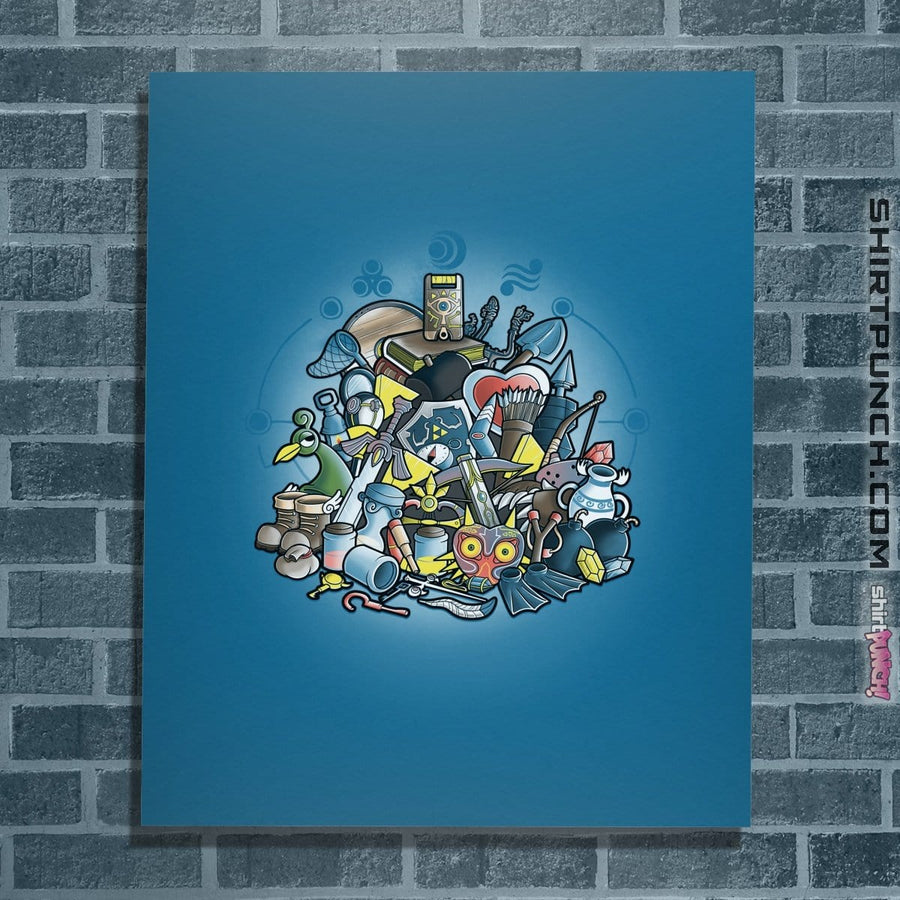 Shirts Posters / 4"x6" / Sapphire Link's Weapons