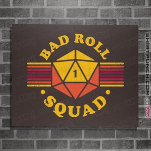 Secret_Shirts Posters / 4"x6" / Dark Chocolate Bad Roll Squad
