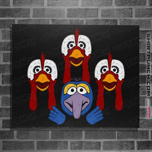 Secret_Shirts Posters / 4"x6" / Black Muppets Rhapsody