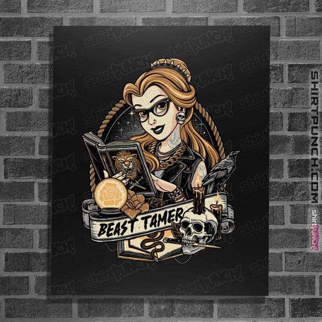 Daily_Deal_Shirts Posters / 4"x6" / Black Beast Tamer