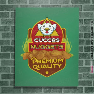 Shirts Posters / 4"x6" / Irish Green Cuccos Nuggets