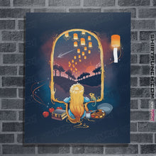 Load image into Gallery viewer, Shirts Posters / 4&quot;x6&quot; / Navy Rapunzel
