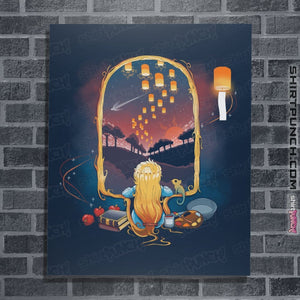 Shirts Posters / 4"x6" / Navy Rapunzel