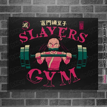 Load image into Gallery viewer, Secret_Shirts Posters / 4&quot;x6&quot; / Black Nezuko Slayers Gym
