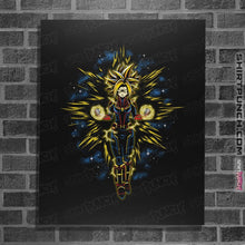 Load image into Gallery viewer, Shirts Posters / 4&quot;x6&quot; / Black Captain Saiyan
