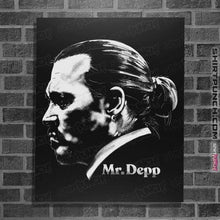 Load image into Gallery viewer, Daily_Deal_Shirts Posters / 4&quot;x6&quot; / Black Mr. Depp
