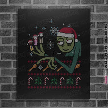 Load image into Gallery viewer, Daily_Deal_Shirts Posters / 4&quot;x6&quot; / Black Mr. Fingers And Friends Ugly Sweater
