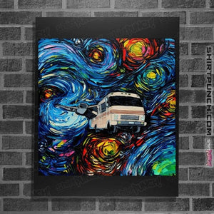 Daily_Deal_Shirts Posters / 4"x6" / Black The Schwartz Was Never With van Gogh