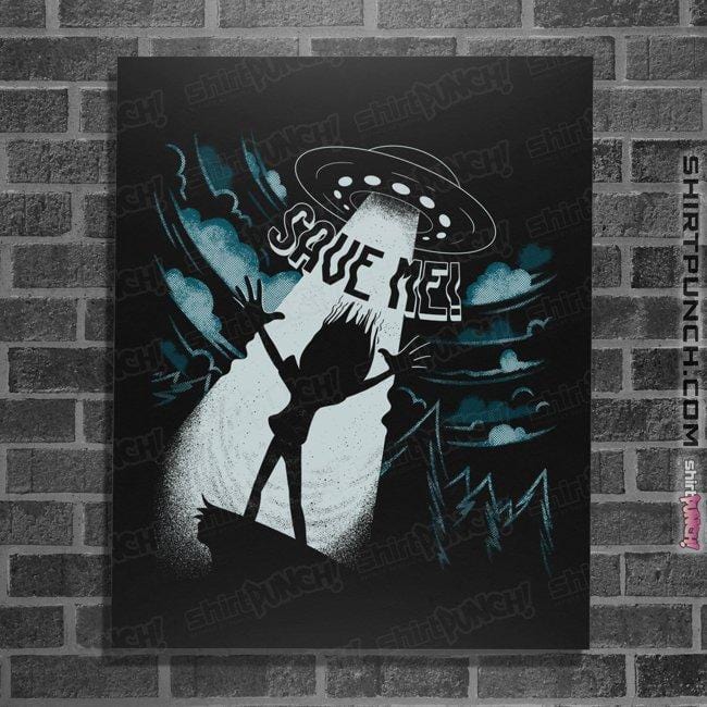 Shirts Posters / 4"x6" / Black Earth Sucks