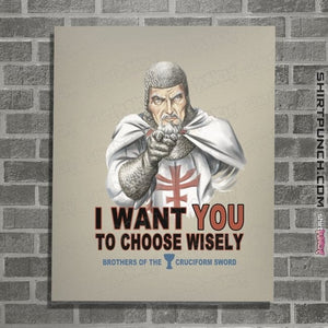 Shirts Posters / 4"x6" / Natural Choose Wisely