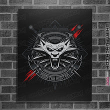 Load image into Gallery viewer, Shirts Posters / 4&quot;x6&quot; / Black White Wolf
