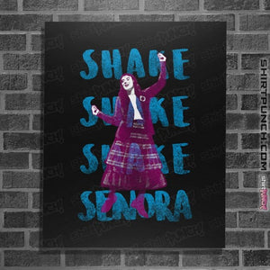 Secret_Shirts Posters / 4"x6" / Black Shake Shake Shake!