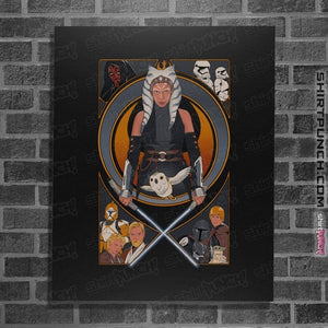 Daily_Deal_Shirts Posters / 4"x6" / Black The Warrior