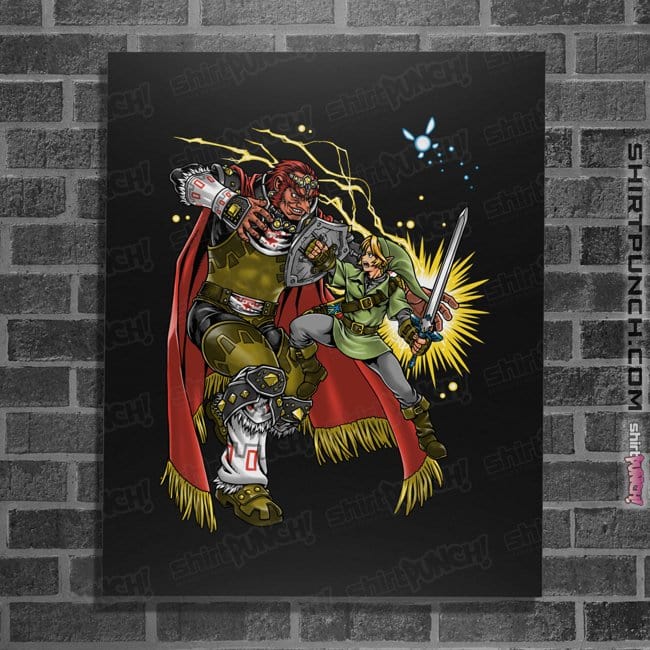 Secret_Shirts Posters / 4"x6" / Black Final Battle!