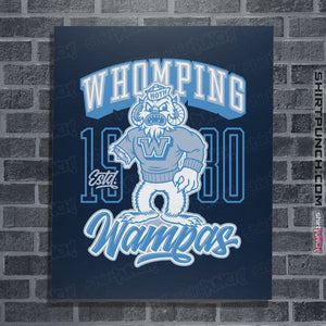 Secret_Shirts Posters / 4"x6" / Navy Whomping Wampas