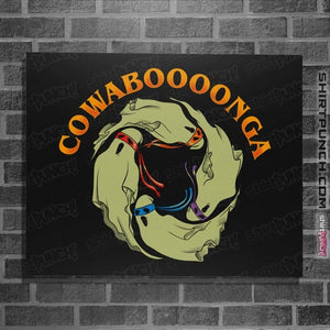 Daily_Deal_Shirts Posters / 4"x6" / Black Cowaboooonga